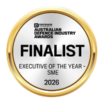 Australian Defence Industry Awards 2026 finalist — Executive of the Year, SME